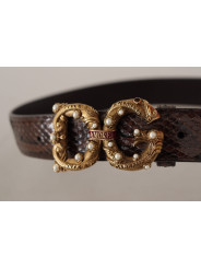 Belts Elegant Snakeskin Leather Belt 3.270,00 € 8057155021673 | Planet-Deluxe