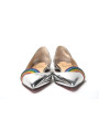 Flat Shoes Silver Patentleather Flat Point Toe Shoe 1.450,00 € 795400869116 | Planet-Deluxe