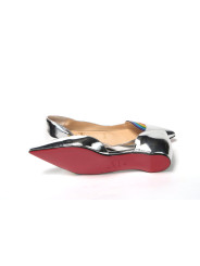 Flat Shoes Silver Patentleather Flat Point Toe Shoe 1.450,00 € 795400869116 | Planet-Deluxe