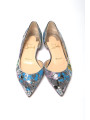 Flat Shoes Multicolor Silver Flat Point Toe Shoe 1.090,00 € 795400869120 | Planet-Deluxe