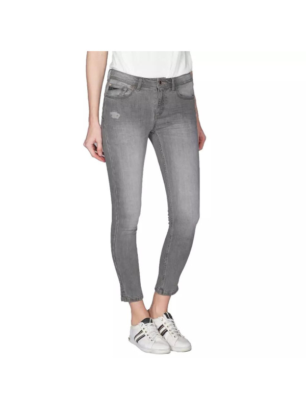 Jeans & Pants Chic Gray Push-Up Jeggings for Effortless Style 170,00 € 8050716296114 | Planet-Deluxe
