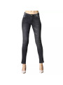 Jeans & Pants Chic Black Medium Waist Skinny Jeans 170,00 € 8050716295827 | Planet-Deluxe