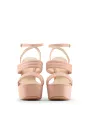 Nude Rosa High-Heeled Sandalette
