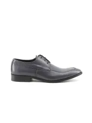 Graue Lederschuhe Made in Italien
