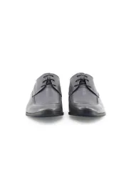 Graue Leder Schuhe Made in Italien
