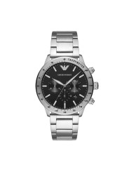 Watches for Men Sleek Silver Steel Chronograph Watch 330,00 € 4013496528428 | Planet-Deluxe