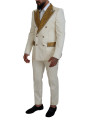 Suits Elegant Off White Double Breasted Suit 8.760,00 € 8057155018505 | Planet-Deluxe