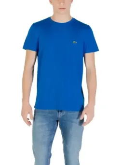 "Lacoste Herren T-Shirt Blau - Baumwolle für Frühling/Sommer"