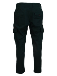Jeans & Pants Elegant Green Slim Fit Cargo Jeans 1.660,00 € 8050249422509 | Planet-Deluxe