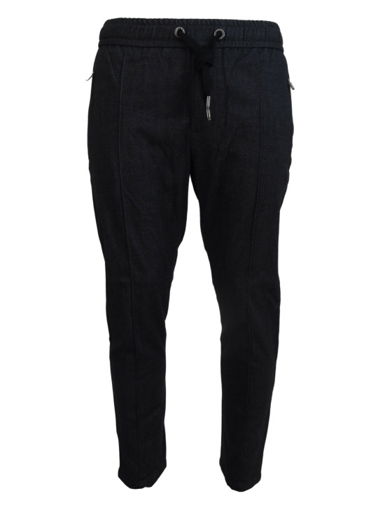 Jeans & Pants Elegant Tapered Blue Denim Pants 1.660,00 € 8057155434992 | Planet-Deluxe