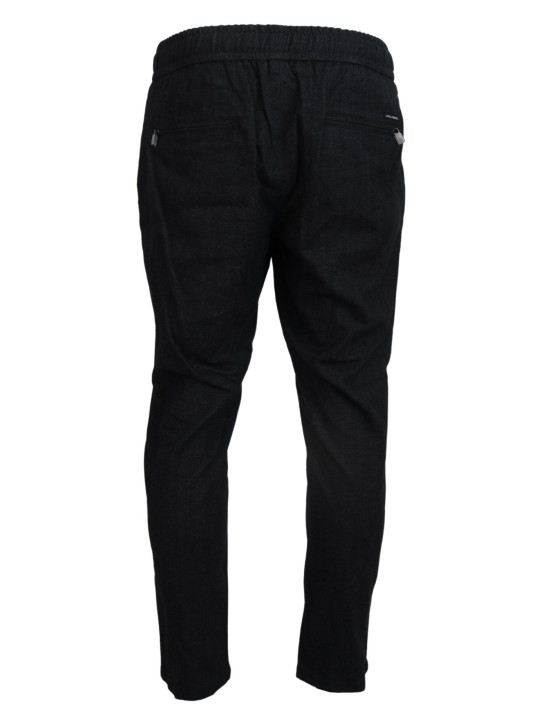 Jeans & Pants Elegant Tapered Blue Denim Pants 1.660,00 € 8057155434992 | Planet-Deluxe