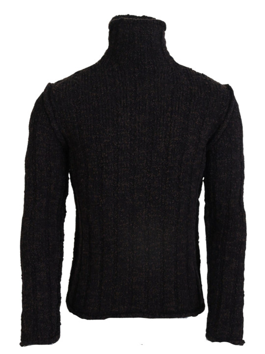 Sweaters Elegant Turtleneck Wool-Blend Sweater 2.380,00 € 8057155669509 | Planet-Deluxe