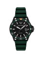 Watches for Men Sleek Diver Timepiece with Green Silicone Band 280,00 € 723763306089 | Planet-Deluxe