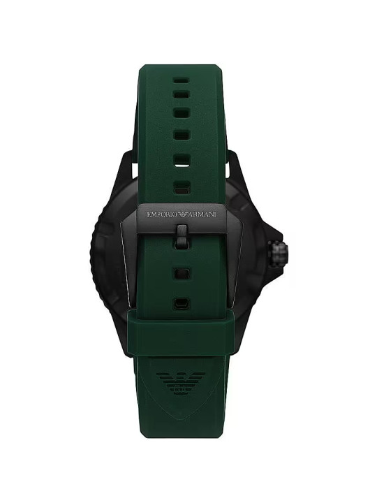 Watches for Men Sleek Diver Timepiece with Green Silicone Band 280,00 € 723763306089 | Planet-Deluxe