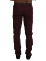 Jeans & Pants Maroon Skinny Fit Cotton Pants 440,00 € 7333413004260 | Planet-Deluxe