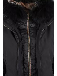 Jackets & Coats Elegant High-Collar Hooded Women's Jacket 460,00 € 8050716294509 | Planet-Deluxe