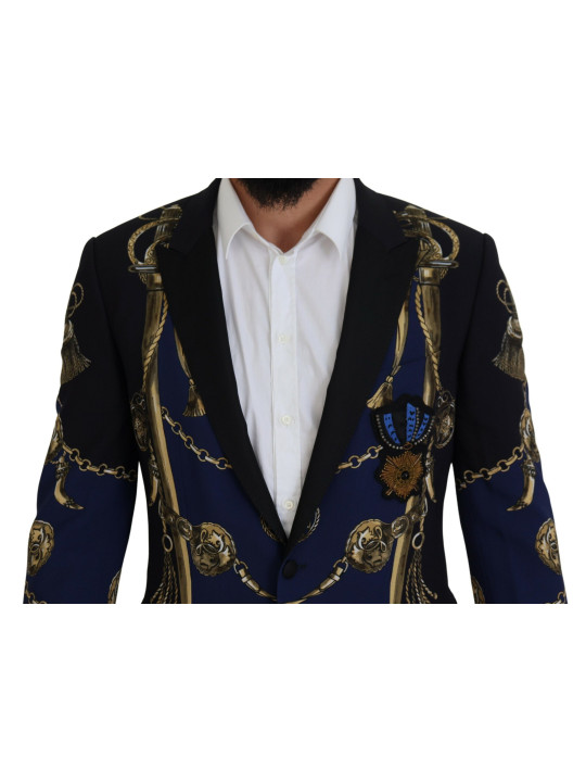 Blazers Elegant Multicolor Martini Blazer 6.270,00 € 8058091697151 | Planet-Deluxe