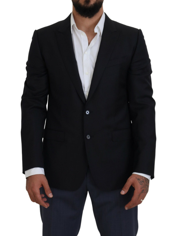 Blazers Elegant Dark Blue Martini Blazer 4.790,00 € 8054319996792 | Planet-Deluxe