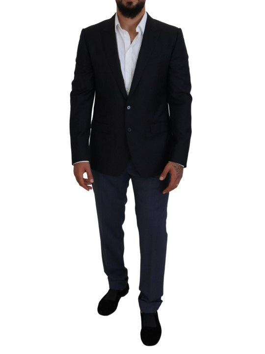 Blazers Elegant Dark Blue Martini Blazer 4.790,00 € 8054319996792 | Planet-Deluxe