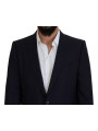 Suits Elegant Blue Martini Wool-Silk Blend Suit 7.810,00 € 8057155422265 | Planet-Deluxe