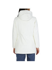 Jackets & Coats Elegant White Softshell Down Jacket 460,00 € 8050716313286 | Planet-Deluxe