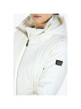 Jackets & Coats Elegant White Softshell Down Jacket 460,00 € 8050716313286 | Planet-Deluxe