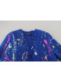 Sweaters Elegant Multicolor Splash Mohair Cardigan 5.400,00 € 8057142330269 | Planet-Deluxe