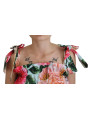 Tops & T-Shirts Elegant Floral Print Sleeveless Tank Top 1.510,00 € 8057155357253 | Planet-Deluxe