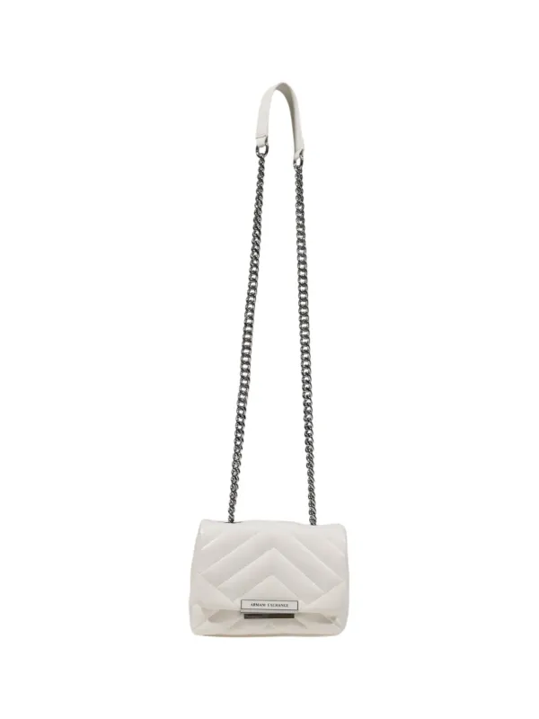 "Armani Exchange Einzelstücke & Seltenheiten im Sale | Armani Exchange Eleganza Tasche in Weiß online kaufen"|Planet-Deluxe