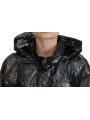 Sweaters Elegant Designer Black Nylon Pullover Jacket 2.210,00 € 8057142138315 | Planet-Deluxe