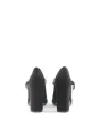 Schwarze blauwildleder High Heels GIORGIA