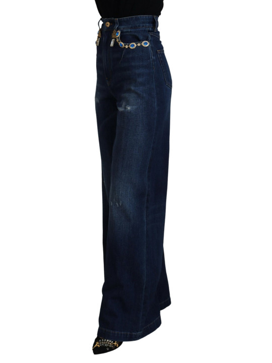 Jeans & Pants Embellished Straight Leg Designer Jeans 2.760,00 € 8054802532278 | Planet-Deluxe