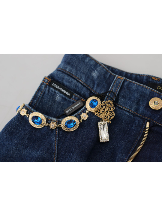 Jeans & Pants Embellished Straight Leg Designer Jeans 2.760,00 € 8054802532278 | Planet-Deluxe