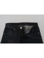 Jeans & Pants Chic Black Low Waist Straight Jeans 460,00 € 8034166584113 | Planet-Deluxe