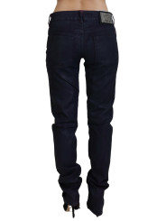 Jeans & Pants Sleek Black Low Waist Denim Pants 460,00 € 8058301885484 | Planet-Deluxe