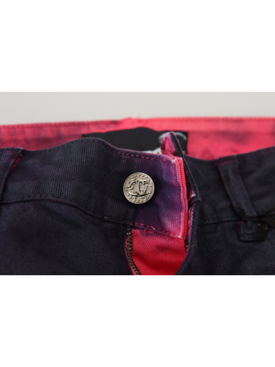 Jeans & Pants Sleek Black Low Waist Denim Pants 460,00 € 8058301885484 | Planet-Deluxe