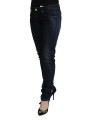 Jeans & Pants Chic Low Waist Skinny Denim Pants 460,00 € 8058301885880 | Planet-Deluxe