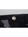 Jeans & Pants Sleek Black Washed Low Waist Skinny Jeans 460,00 € 8050246186084 | Planet-Deluxe