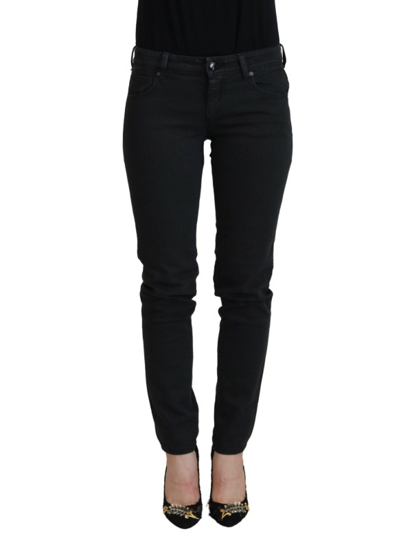 Jeans & Pants Chic Low Waist Black Skinny Jeans 1.070,00 € 8050246186336 | Planet-Deluxe