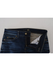 Jeans & Pants Chic Low Waist Denim Pants in Blue 460,00 € 8033983771355 | Planet-Deluxe