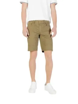 Jeckerson Herren-Bermuda Grün – Stilvoller Sommerkomfort