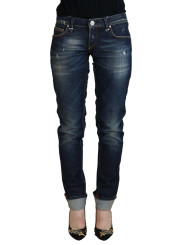 Jeans & Pants Elegant Slim Fit Low Waist Denim Pants 460,00 € 8058301885705 | Planet-Deluxe