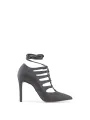 Glitzernde schwarze High Heels Made Italia