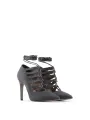 Glitzernde schwarze High Heels Made Italia