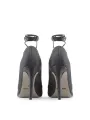 Glitzernde schwarze High Heels Made in Italia