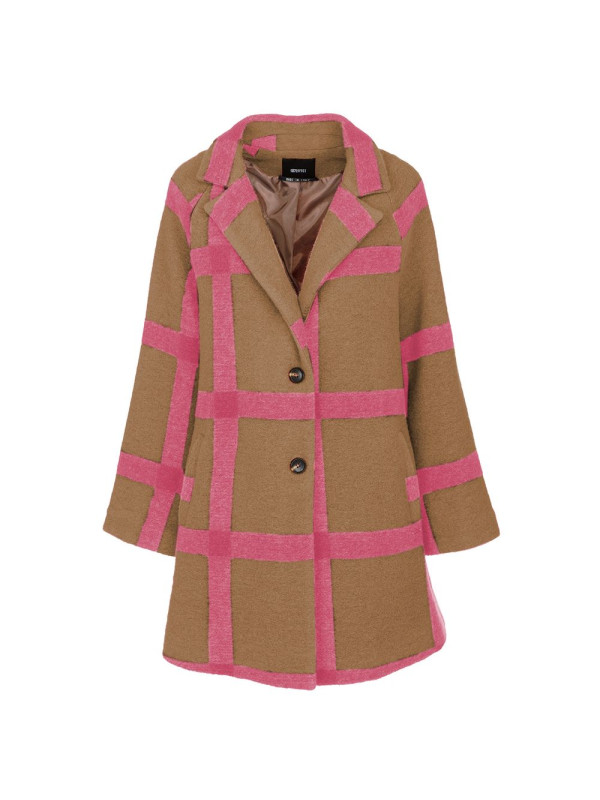 Jackets & Coats Chic Wool Blend Autumn Coat 480,00 € 8060834808960 | Planet-Deluxe