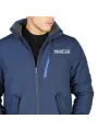 Sparco blaue gepolsterte Winterjacke