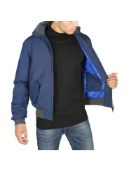 Sparco blaue gepolsterte Herrenjacke