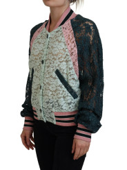Jackets & Coats Elegant Floral Lace Bomber Jacket 4.810,00 € 8057142146037 | Planet-Deluxe
