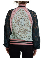 Jackets & Coats Elegant Floral Lace Bomber Jacket 4.810,00 € 8057142146037 | Planet-Deluxe